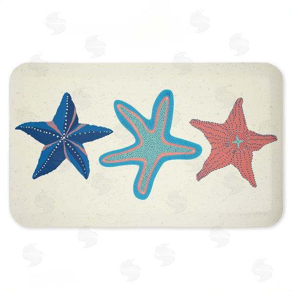 stupell industries Darlene Seale | Coastal Americana Starfish Anti-Fatigue Mat