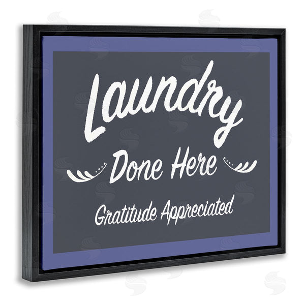 Stupell Industries Darlene Seale | Laundry Done Here Vintage Phrase Wall Art