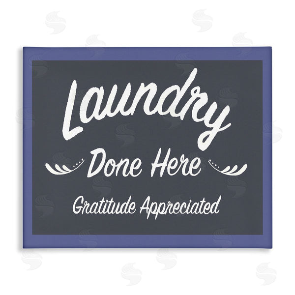 stupell industries Darlene Seale | Laundry Done Here Vintage Phrase Wall Art