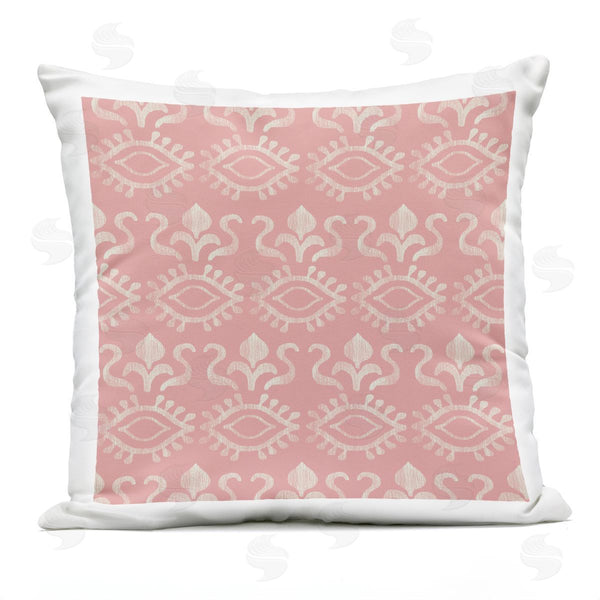 Stupell Industries Darlene Seale | Pink Abstract Spiritual Eye Pattern Printed Throw Pillow