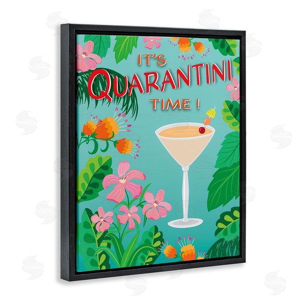 Stupell Industries Darlene Seale | Tropical It's Quarantini Time