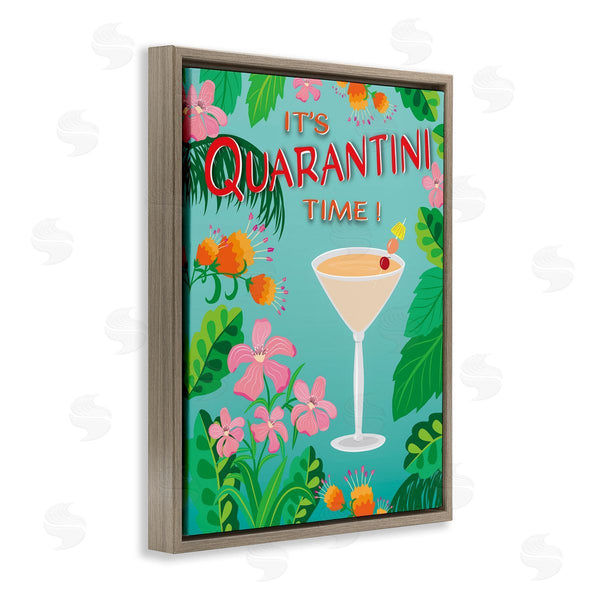 Stupell Industries Darlene Seale | Tropical It's Quarantini Time