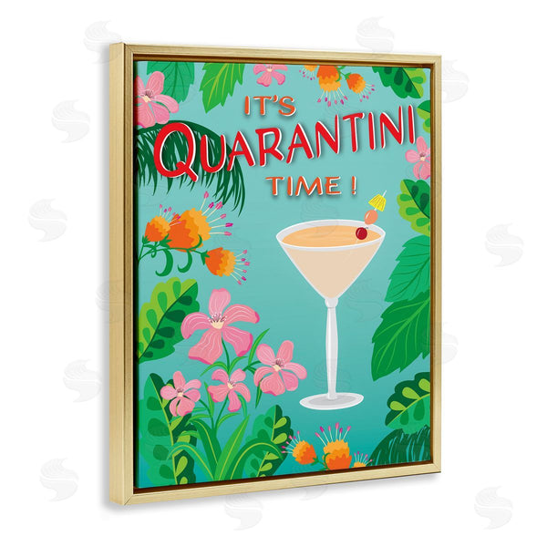 Stupell Industries Darlene Seale | Tropical It's Quarantini Time