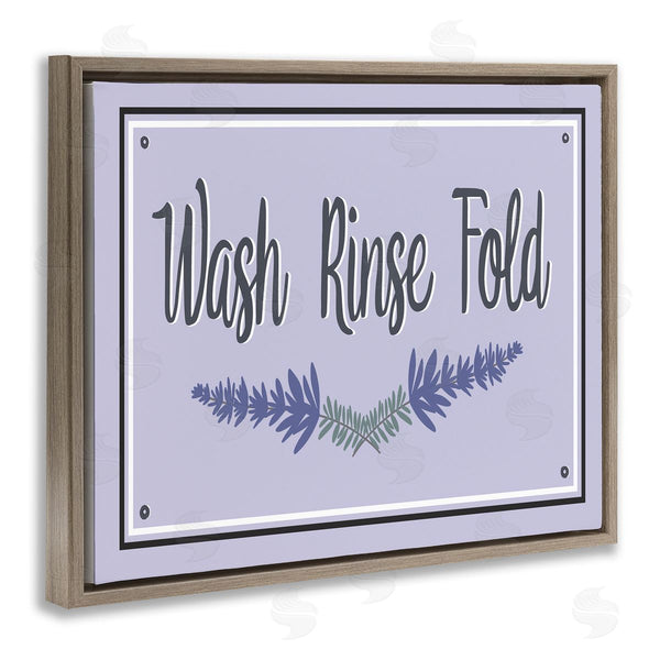 Stupell Industries Darlene Seale | Wash Rinse Fold Lavender Sprigs Wall Art