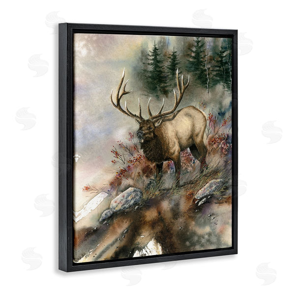 Stupell Industries Dave Bartholet | Elk Woodland Slope Clearing Wall Art