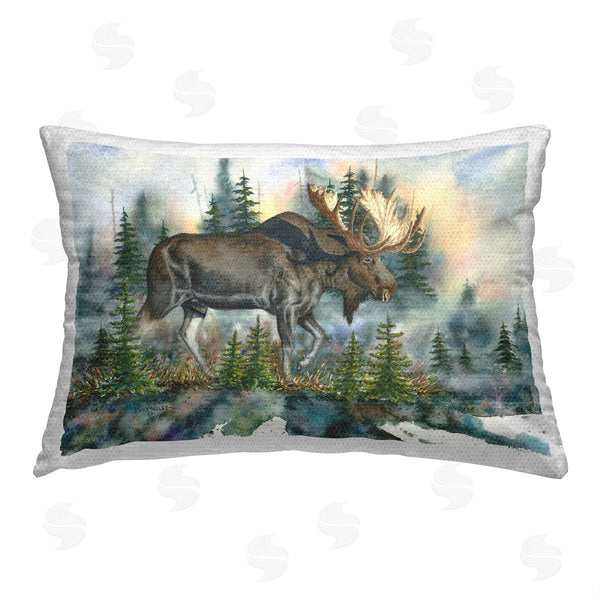 Stupell Industries Dave Bartholet | Modern Woodland Moose