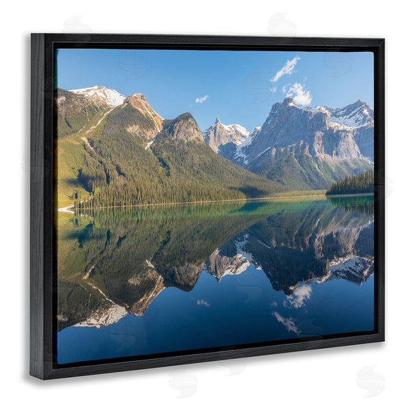 Stupell Industries Dave Gordon | Countryside Mountain Range Reflective Lake Landscape Wall Art