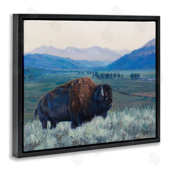 Stupell Industries David Graham | Bison And Country Mountains