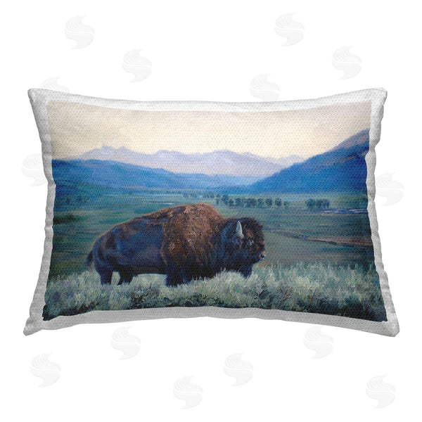 Stupell Industries David Graham | Bison & Country Mountains