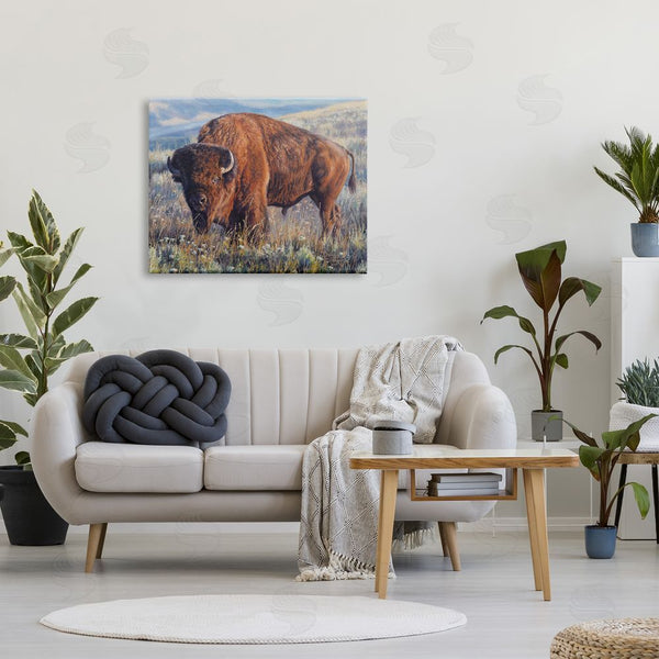 Stupell Industries David Graham | Bison Grazing On Prairie Wall Art