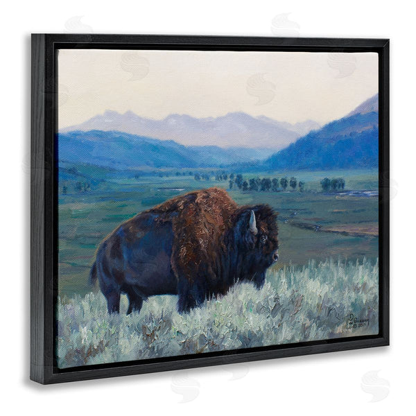 Stupell Industries David Graham | Bison In Rural Landscape Wall Art