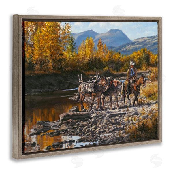 Stupell Industries David Graham | Down From High Country Cowboy Wall Art