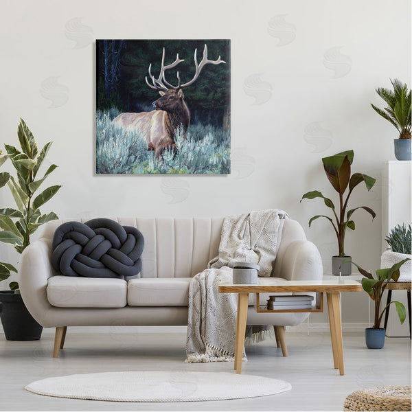 Stupell Industries David Graham | Elk In Forest Painting Wall Art