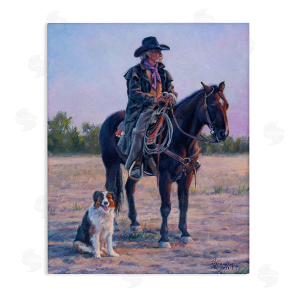 stupell industries David Graham | Old Timers Cowboy Wall Art