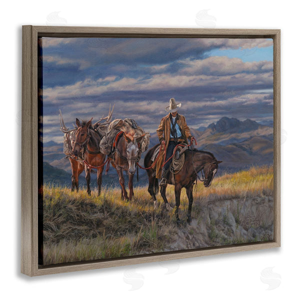 Stupell Industries David Graham | Sauntering Cowboy And Horses