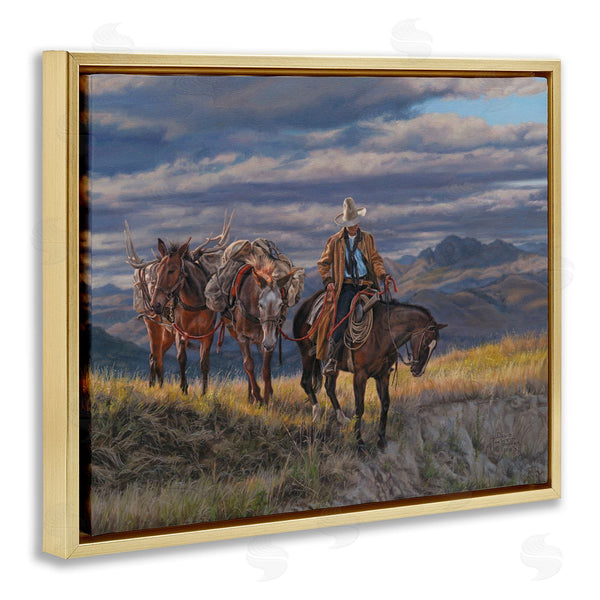 Stupell Industries David Graham | Sauntering Cowboy And Horses
