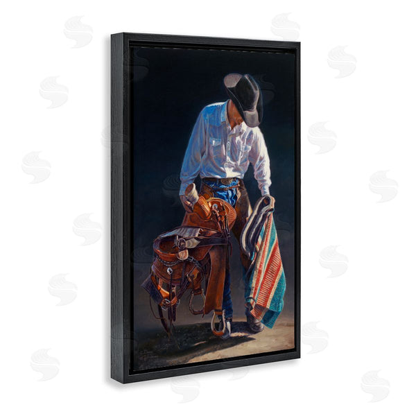 Stupell Industries David Graham | Stoic Cowboy And Saddle