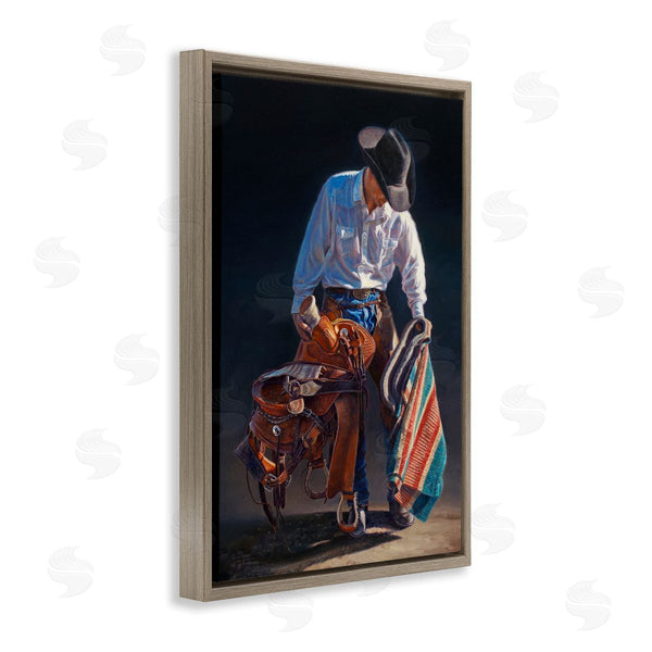Stupell Industries David Graham | Stoic Cowboy And Saddle