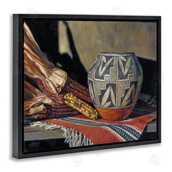 Stupell Industries David Graham | Traditional Corn Harvest Native Pottery