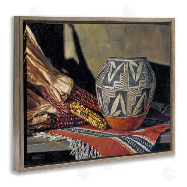 Stupell Industries David Graham | Traditional Corn Harvest Native Pottery