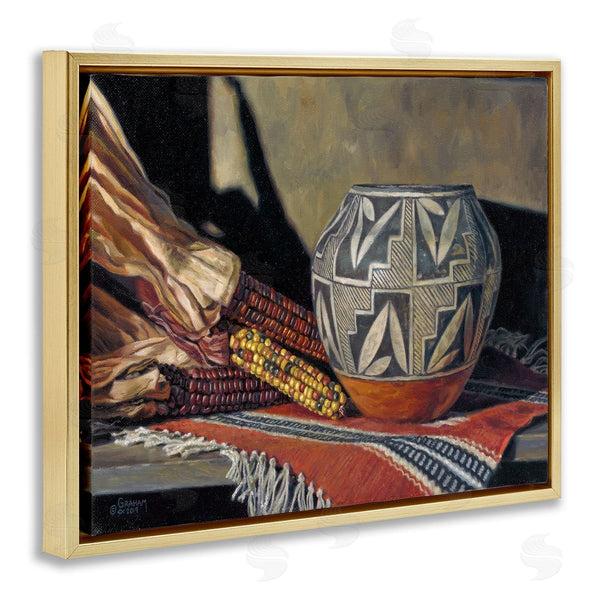 Stupell Industries David Graham | Traditional Corn Harvest Native Pottery
