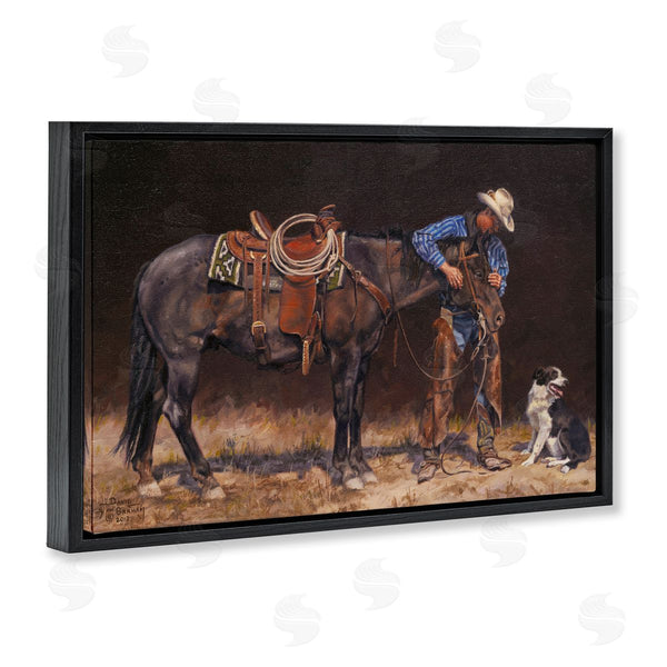 Stupell Industries David Graham | Western Horse And Dog