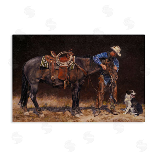 stupell industries David Graham | Western Horse and Dog