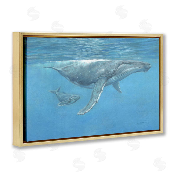 Stupell Industries David Stribbling | Humpback Whale Underwater