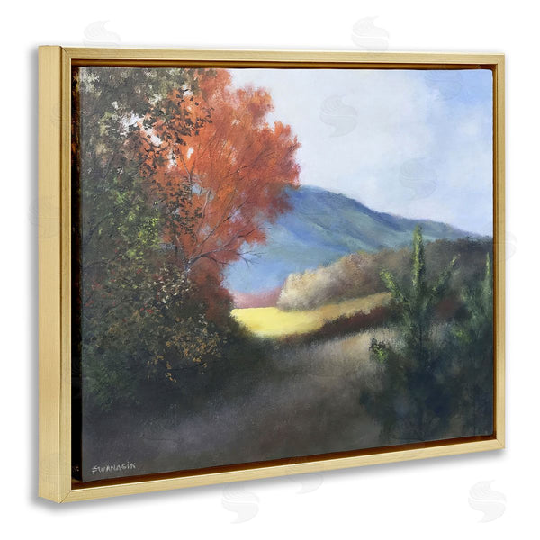 Stupell Industries David Swanagin | Autumn Foliage Mountain Scenery