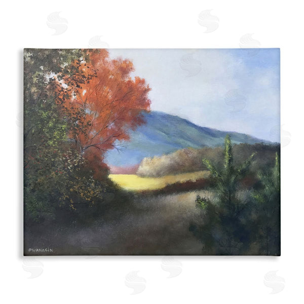 stupell industries David Swanagin | Autumn Foliage Mountain Scenery