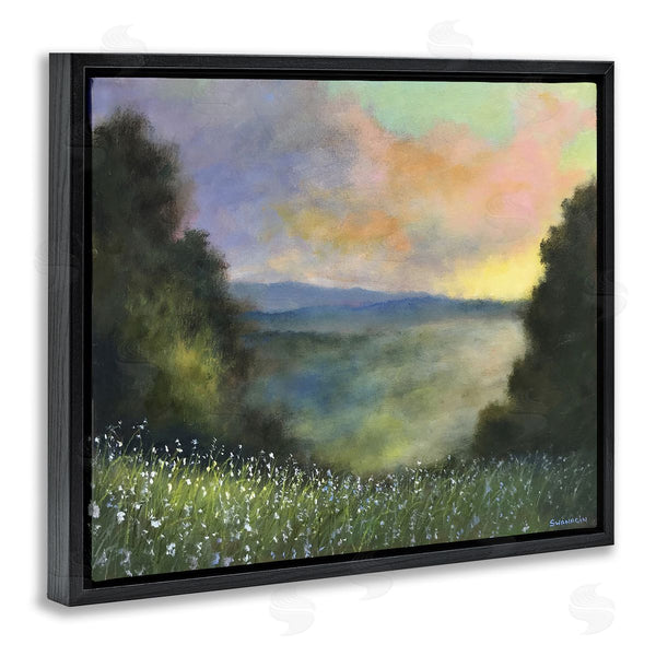 Stupell Industries David Swanagin | Sunset Over Pastoral Meadow