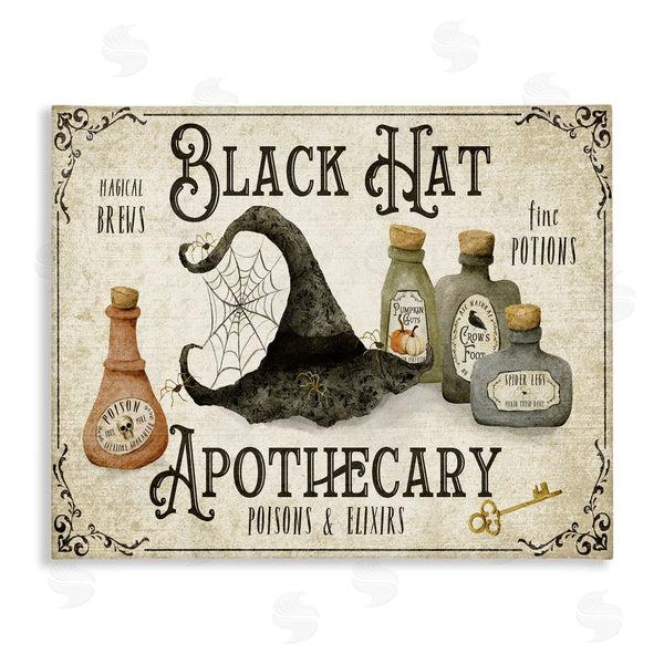 stupell industries Deane Beesley | Black Hat Apothecary Potions Wall Art