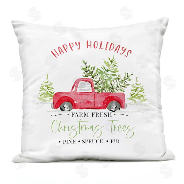 Stupell Industries Deane Beesley | Farm Fresh Christmas Trees Holiday Printed Throw Pillow