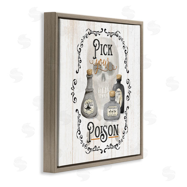 Stupell Industries Deane Beesley | Halloween Poison Jars Wall Art
