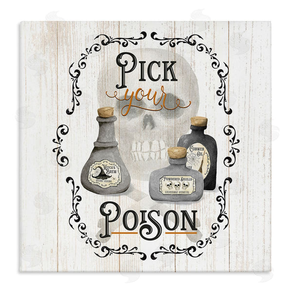 stupell industries Deane Beesley | Halloween Poison Jars Wall Art