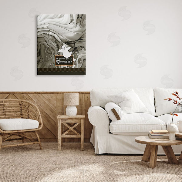 Stupell Industries Deane Beesley | Haunt It Witty Ghost Wall Art
