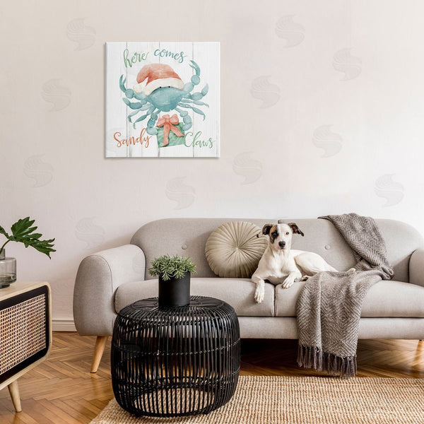 Stupell Industries Deane Beesley | Nautical Sandy Claws Crab Wall Art