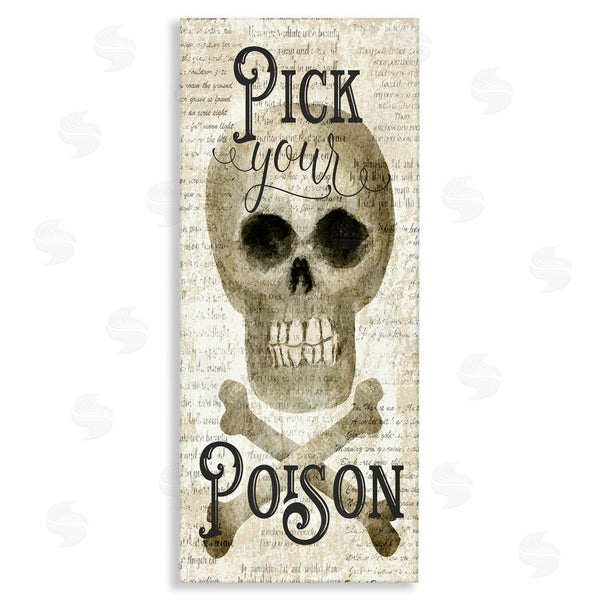 stupell industries Deane Beesley | Pick Your Poison Skull Wall Art