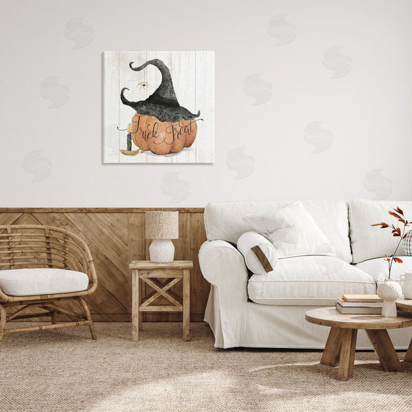 Stupell Industries Deane Beesley | Pumpkin & Witch Hat Wall Art