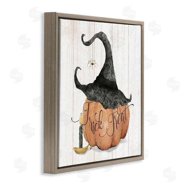 Stupell Industries Deane Beesley | Pumpkin & Witch Hat Wall Art