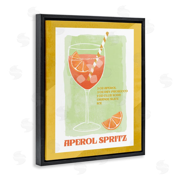 Stupell Industries Deane Beesley | Retro Aperol Spritz Recipe