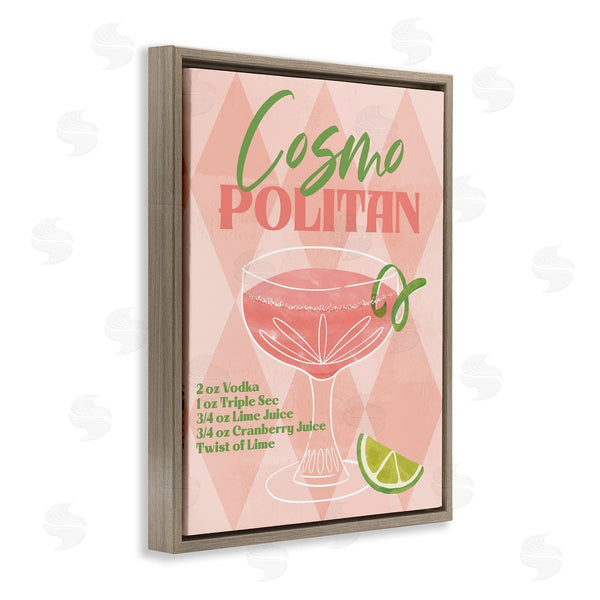 Stupell Industries Deane Beesley | Retro Cosmopolitan Recipe
