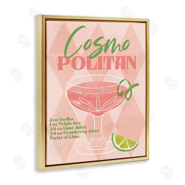 Stupell Industries Deane Beesley | Retro Cosmopolitan Recipe