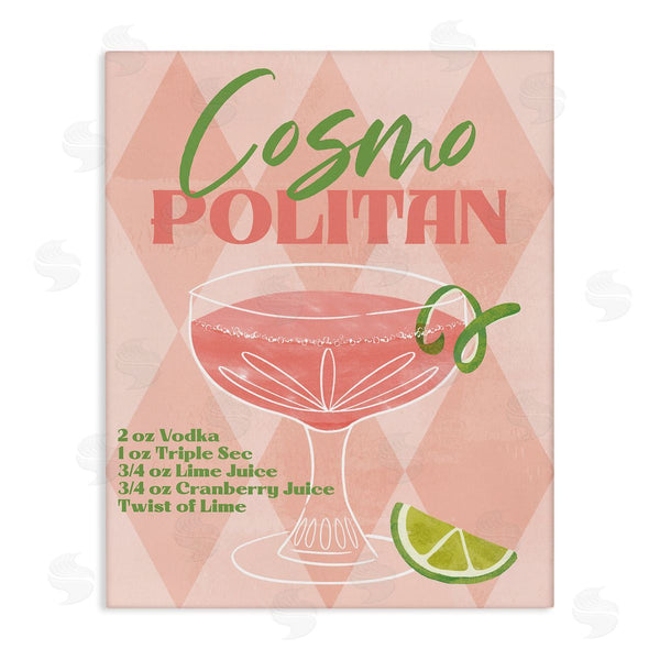 stupell industries Deane Beesley | Retro Cosmopolitan Recipe