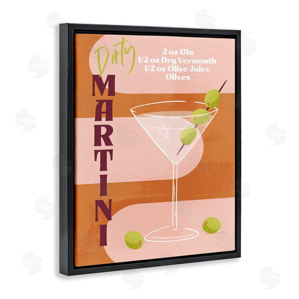 Stupell Industries Deane Beesley | Retro Dirty Martini Recipe