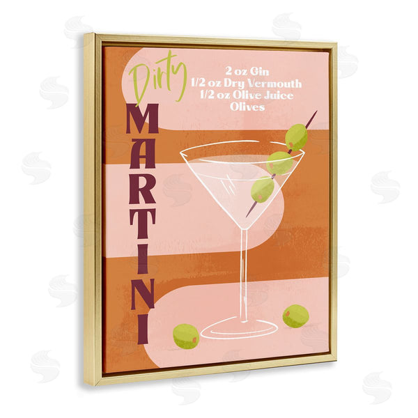 Stupell Industries Deane Beesley | Retro Dirty Martini Recipe