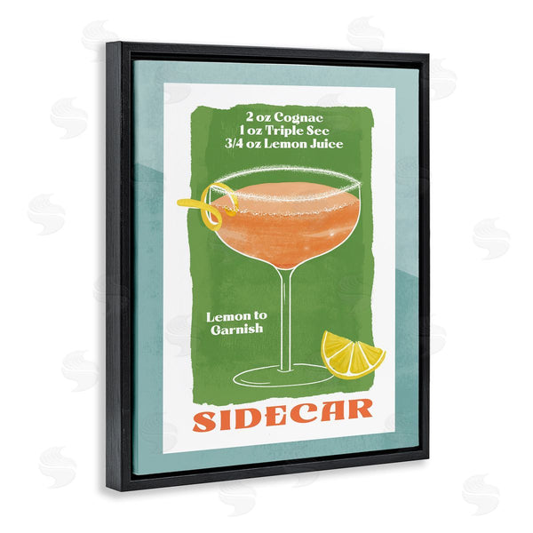 Stupell Industries Deane Beesley | Retro Sidecar Recipe