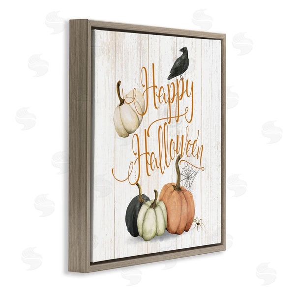 Stupell Industries Deane Beesley | Rustic Happy Halloween Wall Art