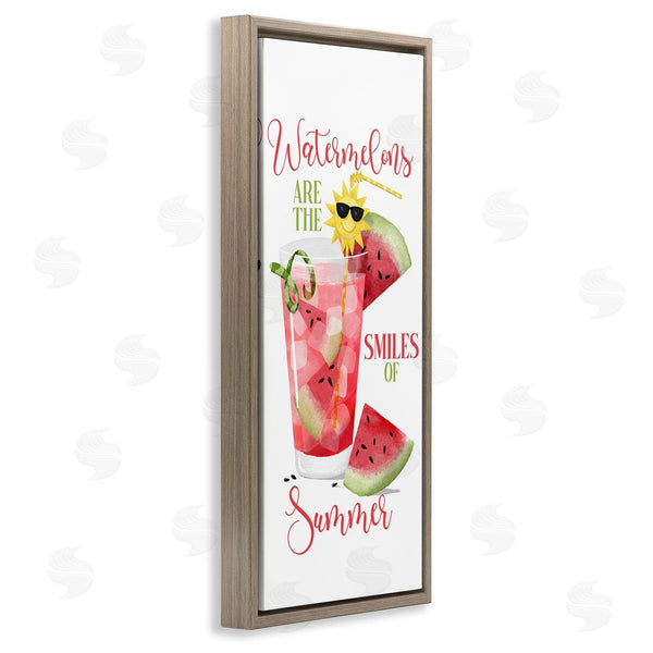 Stupell Industries Deane Beesley | Summer Watermelon Sentiment Wall Art