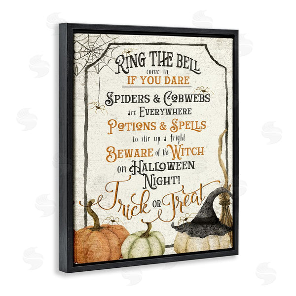 Stupell Industries Deane Beesley | Vintage Trick Or Treat Sign Wall Art